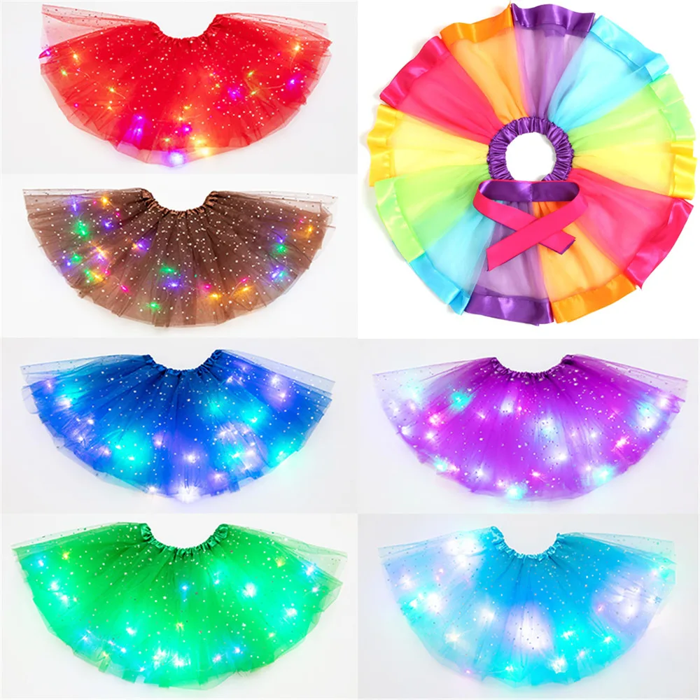 Юбка пачка со светодиодной подсветкой|Балет| |