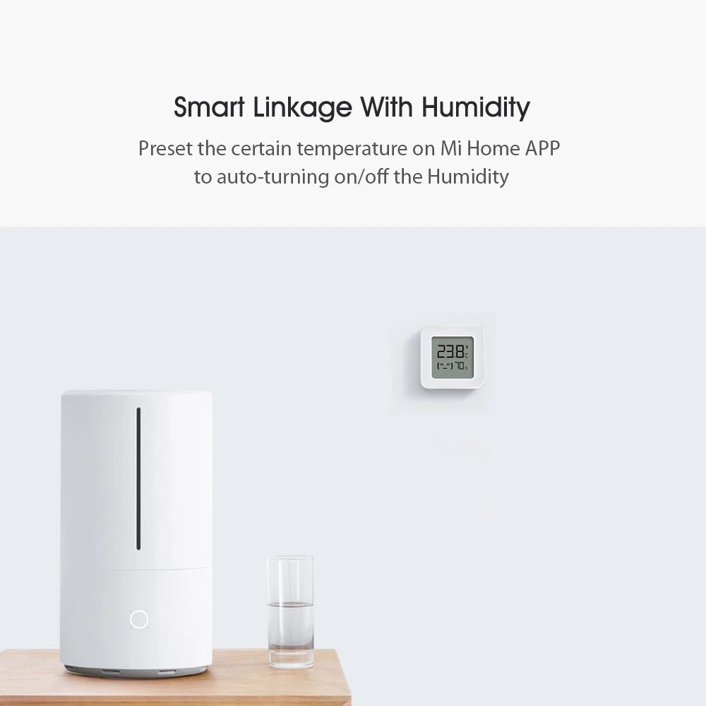 Термометр Xiaomi BT 2 беспроводной умный электрический цифровой гигрометр датчик