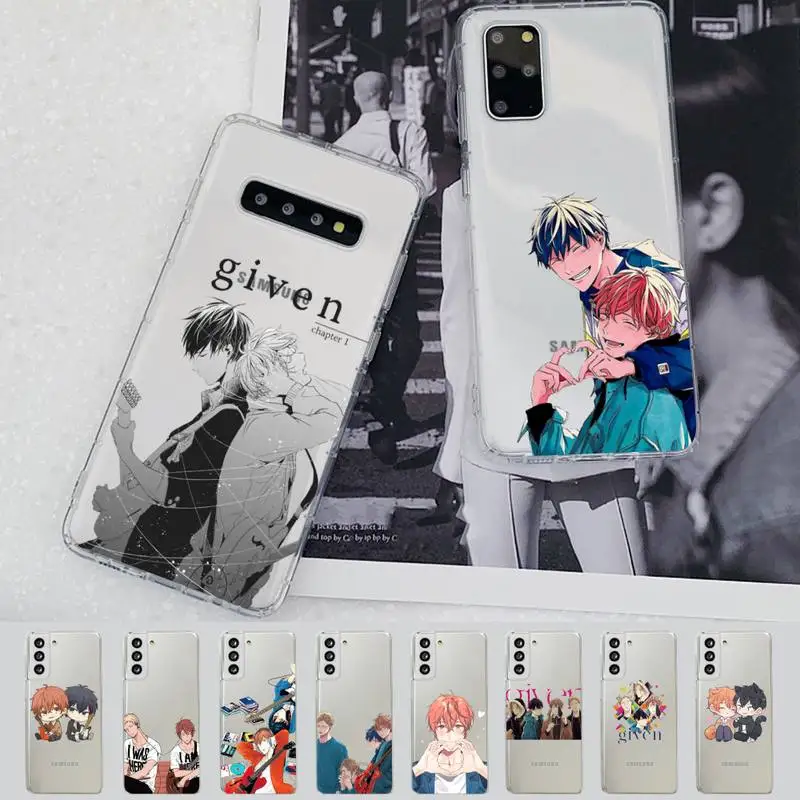 

Japan Anime Given Phone Case For Samsung A 10 20 30 50s 70 51 52 71 4g 12 31 21 31 S 20 21 plus Ultra