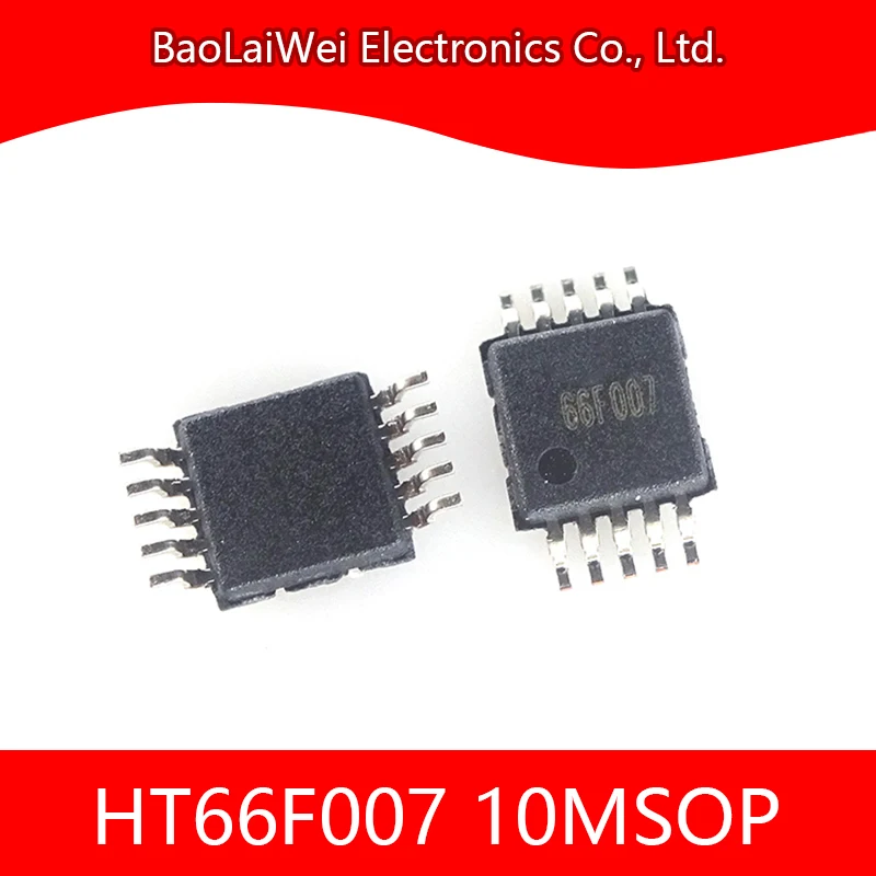 

5pcs HT66F007 HT66F008 8SOP 10MSOP ic chip Electronic Components Integrated Circuits Active Components