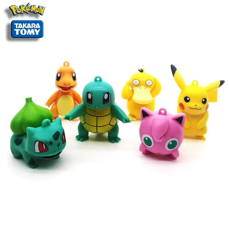 6 видов стилей Обувь с рисунками из японского аниме Покемон чармандер Psyduck