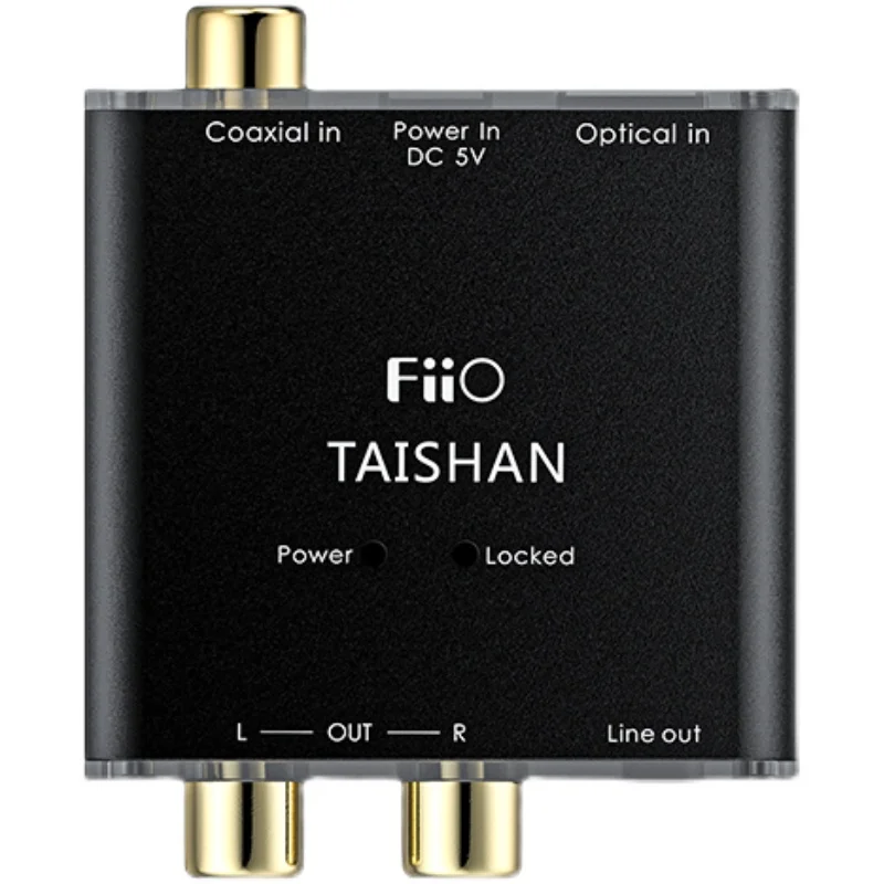 FiiO D03K Digital Audio Decoder MS8416T Receive chip MS4344 DAC Chip Coaxial Optical input 192kHz/24bit RCA/3.5mm output | Электроника