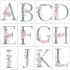 Алмазная 5D картина HUACAN сделай сам, мозаика с надписью, полноразмерная вышивка из страз, с цветами, Декор для дома ручной работы, набор для рукоделия