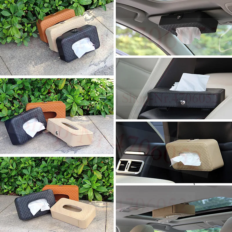 Высококачественная подвесная бумажная коробка для полотенец внутри автомобиля