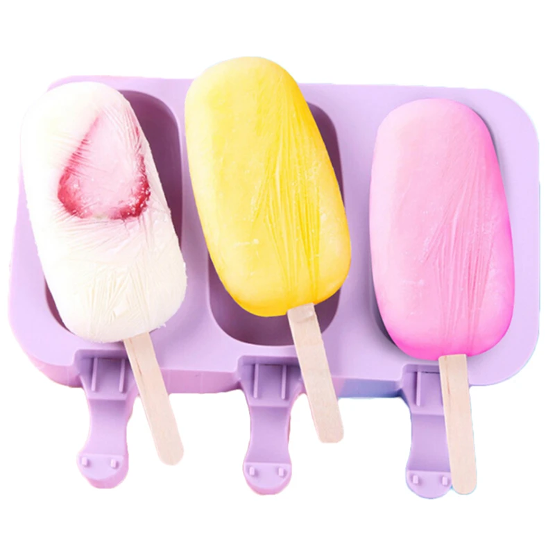 Формы для мороженого детей силиконовые формы домашняя форма 50 деревянных