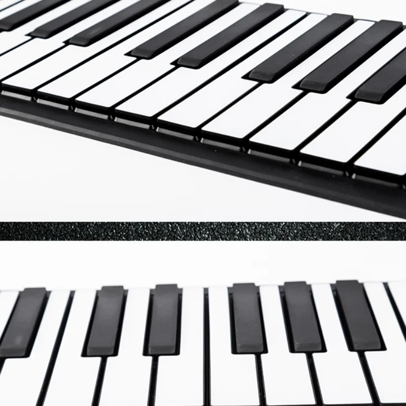 Children Electronic Organ Kit Profissional Roll Up Keyboard Music Electronic Organ Teclado Infantil Christmas Present XR50DZQ
