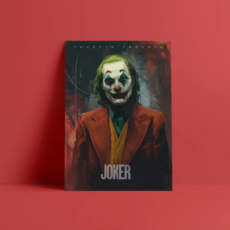 Joker, киноплакат, Joaquin Phoenix, настенный арт, холст, украшение, плакаты, принты для гостиной, дома, декоративная картина для спальни