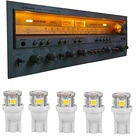 Новинка 10, светодиодная лампа с клиновидным цоколем с теплым белым светом, лампы для фотографий, фотосессия 400 Mark IV B Kenwood T10 W5W