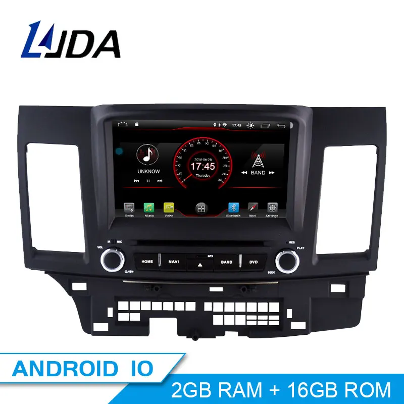DSP Carplay Android 10 автомобильный DVD плеер для Mitsubishi LANCER 2007 2016 Wifi GPS Navi 2 Din автомобильное
