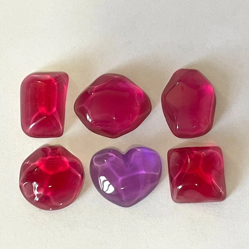 

Earrings Mold Hanging Pendant Decoration Heart Shape Irregular Silicone Mold