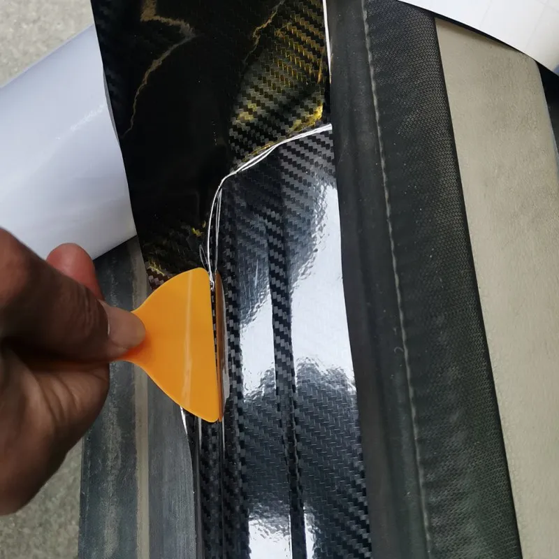 5D Автомобильная наклейка из углеродного волокна виниловая 3D s и наклейки против
