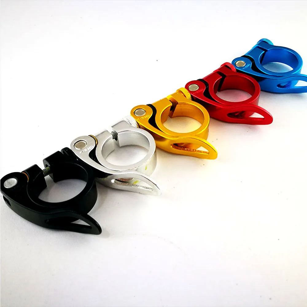 

Bicycle Quick Release Seat Rod Clamp Bike Mountain Bike Seat Tube Clamp for 27.2MM Seat Rod Clamp Bicycle Riding Accessories