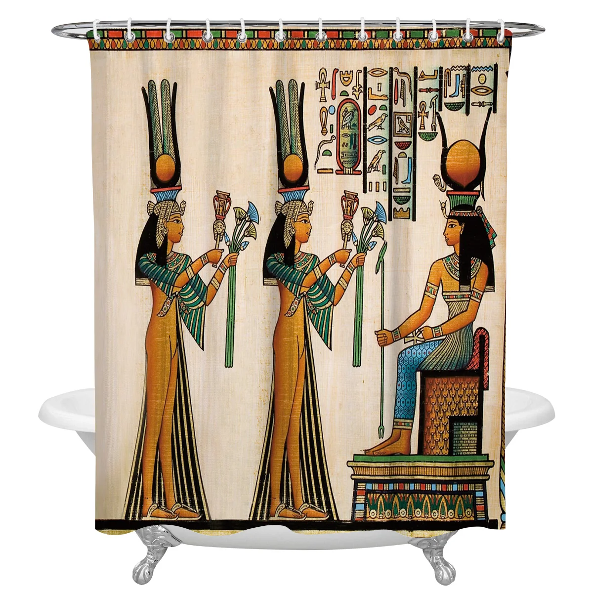 

Женская настенная декоративная занавеска для душа, домашний декор для ванной комнаты, душевая занавеска, водонепроницаемая Рождественская...