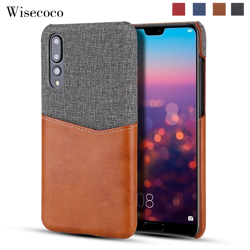 Huwei P20 Pro Чехол, Роскошный Кожаный Мягкий тканевый держатель для карт, жесткая задняя крышка для huawei P30 mate 30 20 10 9 Pro Lite чехол Etui