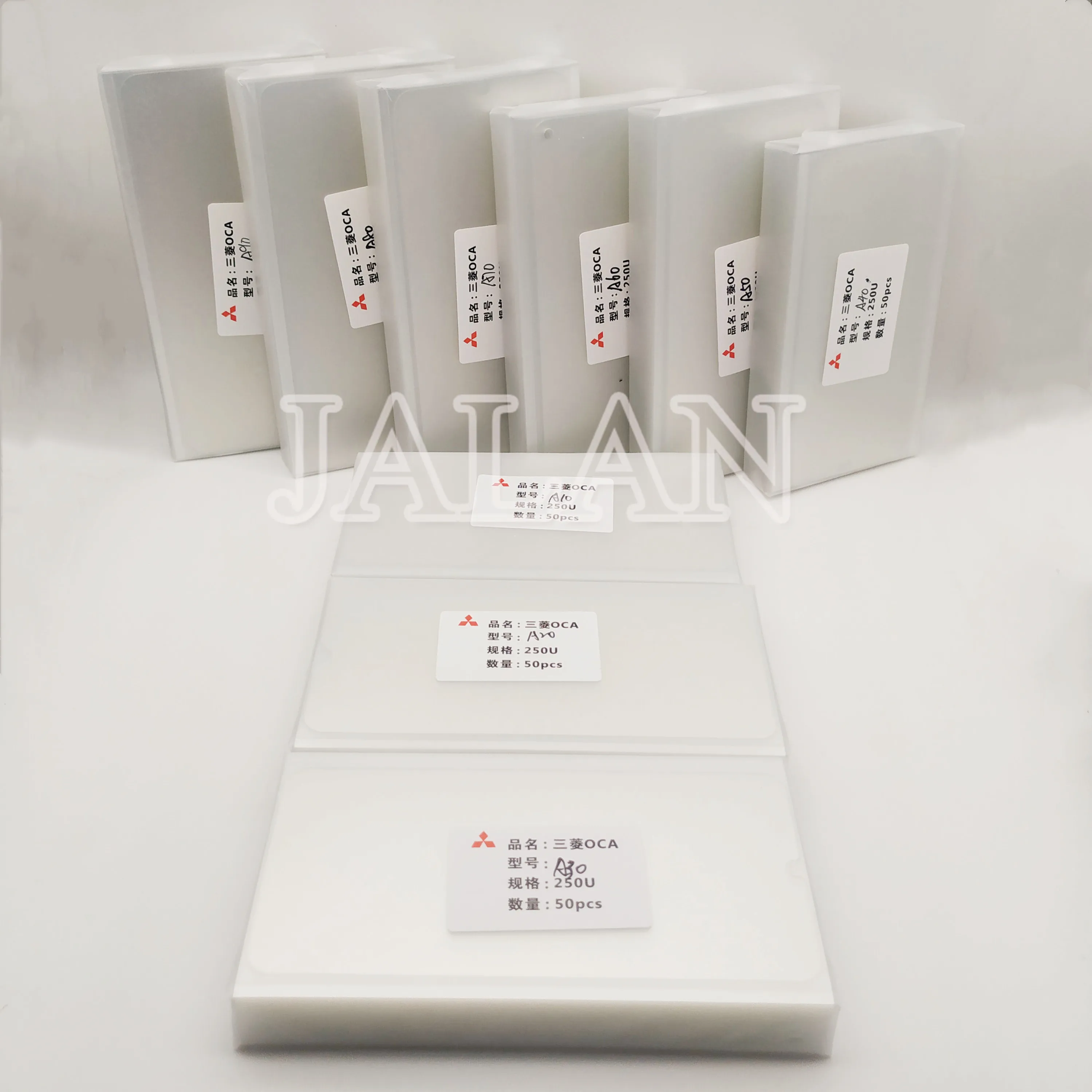 Пленка OCA 250 мкм ламинирование ЖК экрана ремонт стекла для Samsung galaxy A10 до A90 Mitsubishi