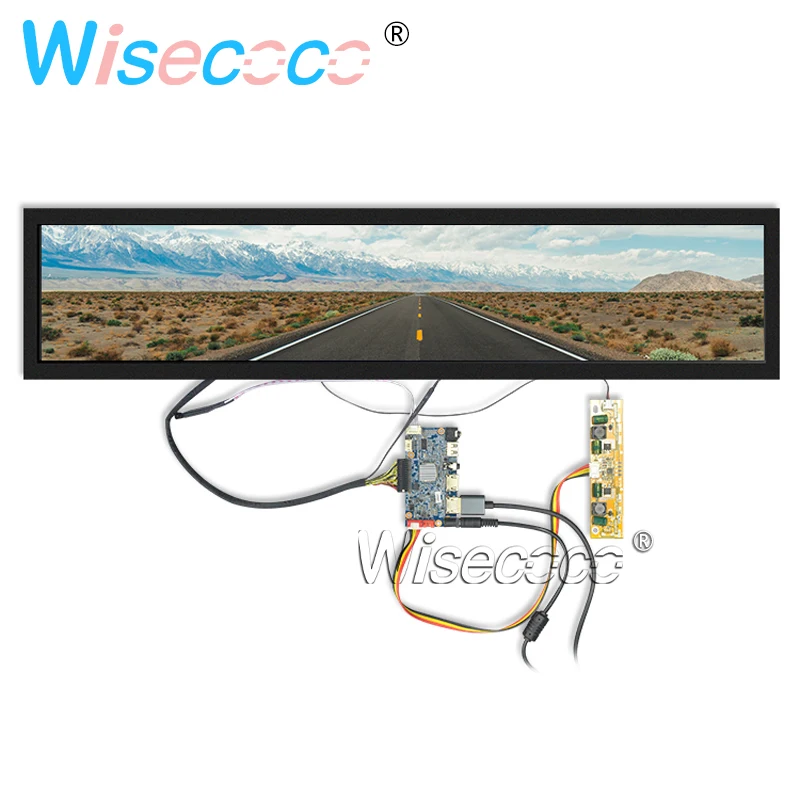 

28" inch 1920*360 LCD Bar DisplayÂ Controller BoardÂ DIY Advertising Display