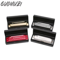 hot sale 1016 holes harmonica mouth organ puzzle musical instrument beginner teaching playing gift copper core resin harmonica