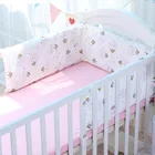 С вышивкой в виде короны, 180*30 см детская кровать бортики UL Форма Детские Постельное белье кроватка вокруг протектор новорожденных кровать, защита головы для подушки Одна деталь