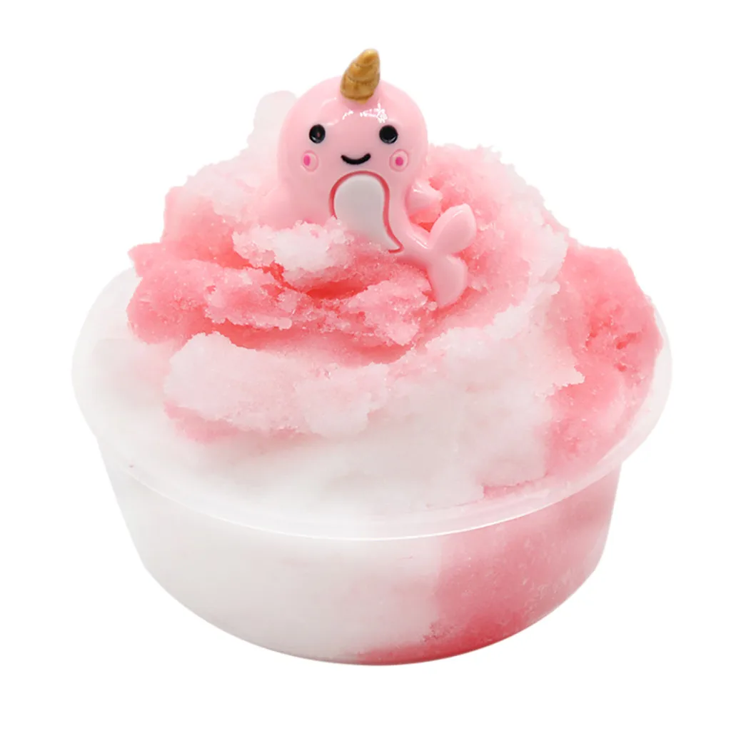 Дельфин розовый антипригарный большой пенопластовый слайм игрушки для снятия