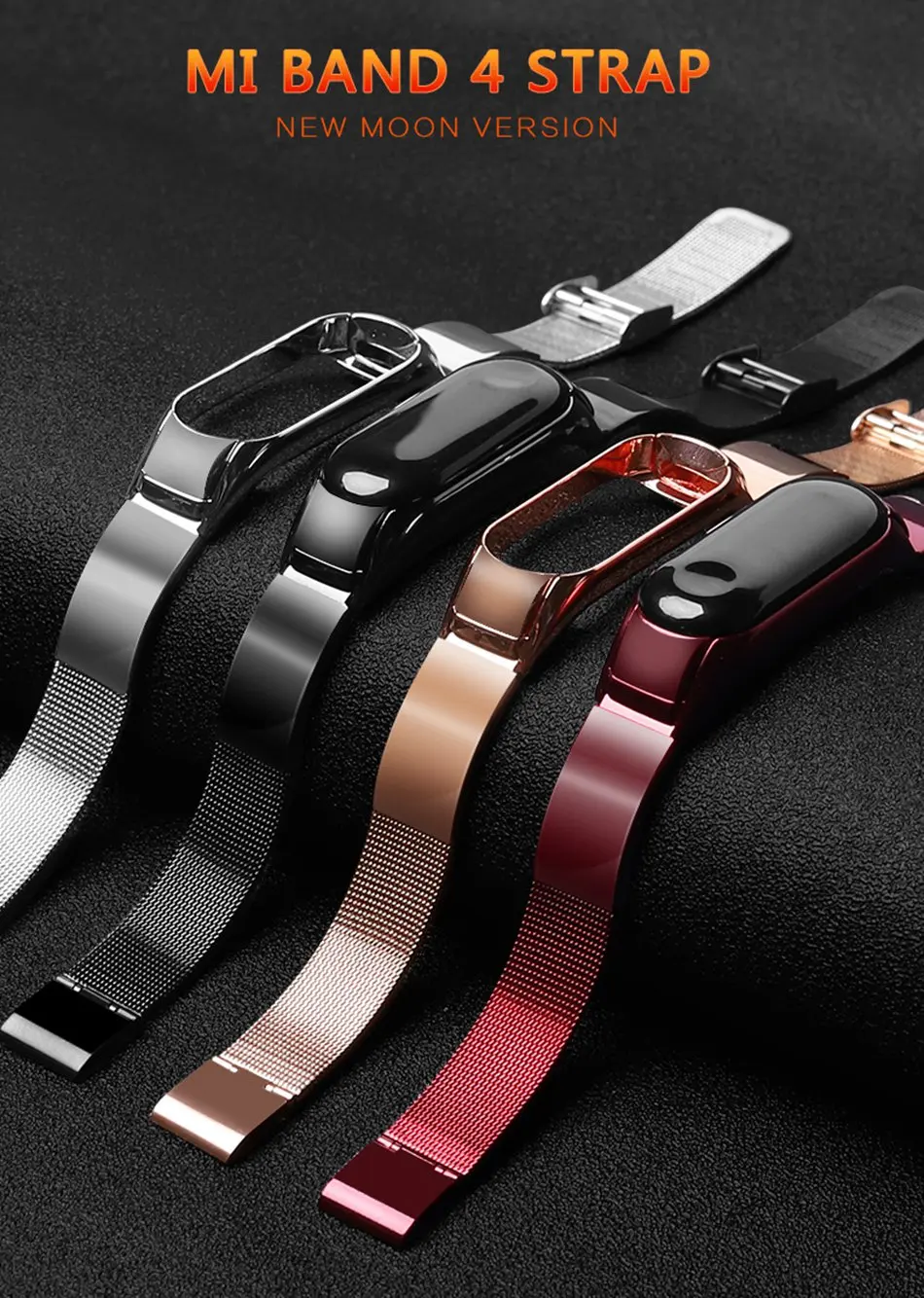 Браслет mi Band 4 3 ремешок металлический Безвинтовой ремешок из нержавеющей стали для Xiaomi mi Band 4 3 ремешок mi band 4 3 ремешок для браслета