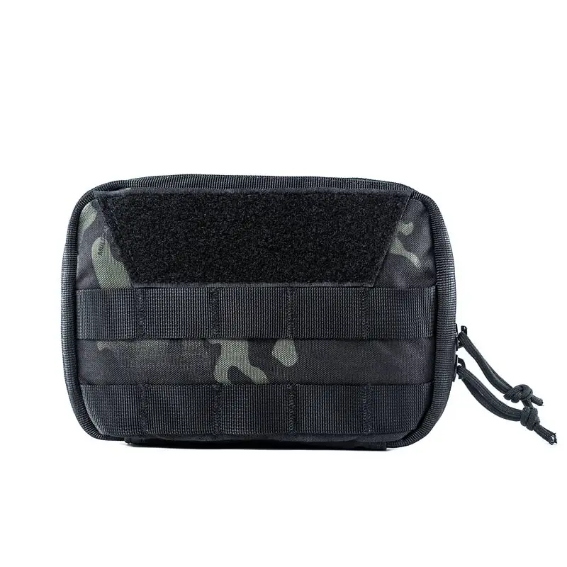 OneTigris Molle Военная Сумка Инструменты Чехол тактический мульти медицинский комплект сумка инструмент пояс EDC Сумка для кемпинга Пешие прогулки Охота - Цвет: Multicam Black