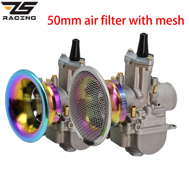 Универсальный мотоциклетный карбюратор ZS Racing воздушный фильтр чашка ветра