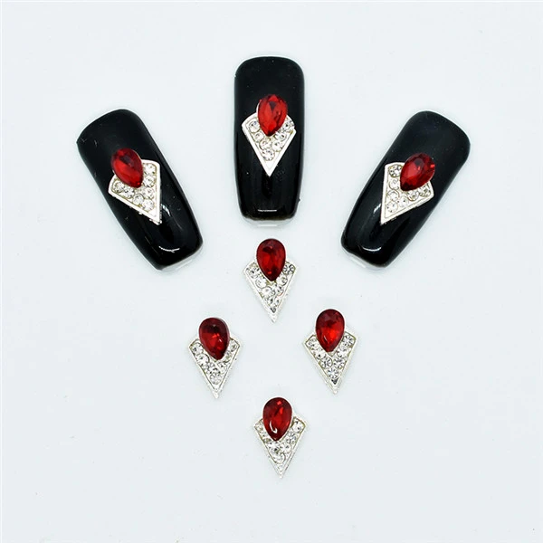 10PCs-926-9 10 шт./партия, 3D украшения для ногтей, аксессуары для ногтей, хрустальные бриллианты, стразы, блестящие 3d украшения - Цвет: 10PCs-926-9