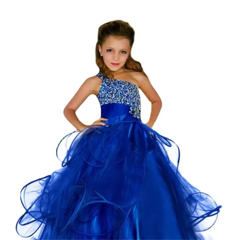 

2-14 Ball Gown Kids Sequin Flower Girls Dress Kids Pageant Party Wedding Ball Gown Prom Princess Formal Occassion Girls Dress
