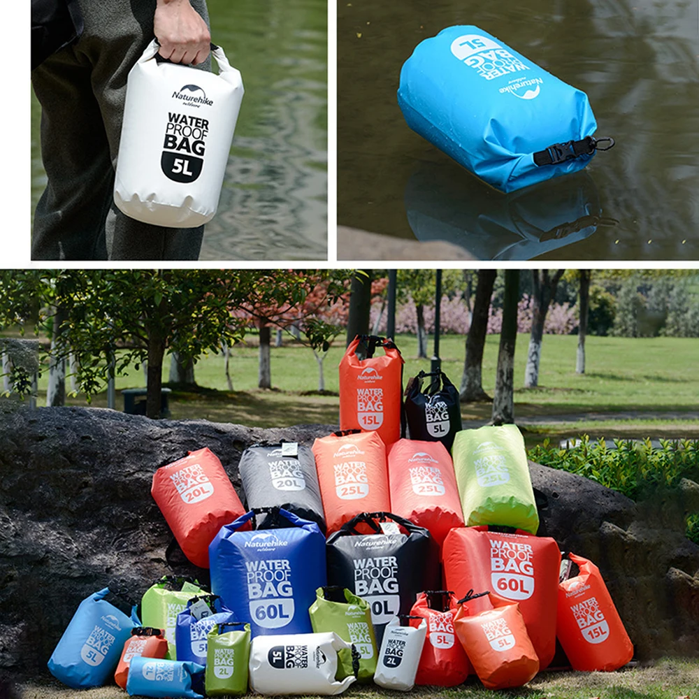 

2L 5L Travel Surfing Bags Mobile Phone Waterproof Bag Outdoor Swimming River Rafting Bag Beach Water Sealed Bag Pouch Cover