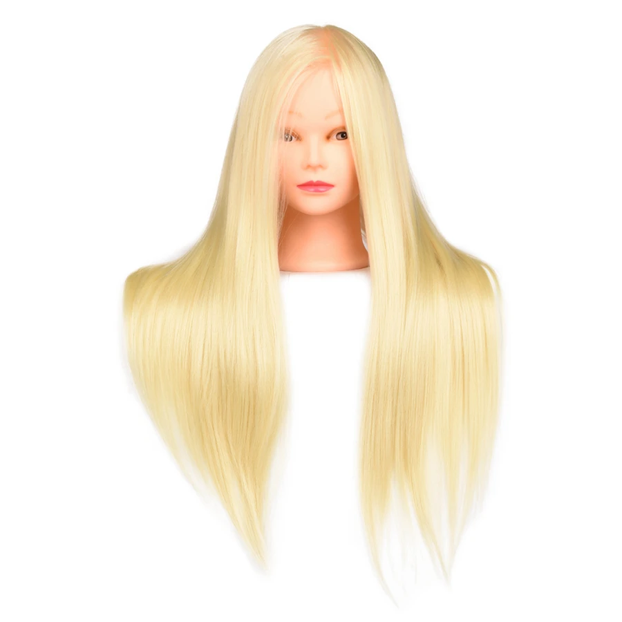 Mannequin Training Head head dolls for hairdressers hair synthetic mannequin hairstyles Female Hairdressing Styl |