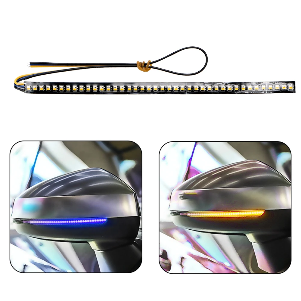 FORAUTO 1 шт. стример заднего вида полоса для автомобиля Модифицированная стримерная