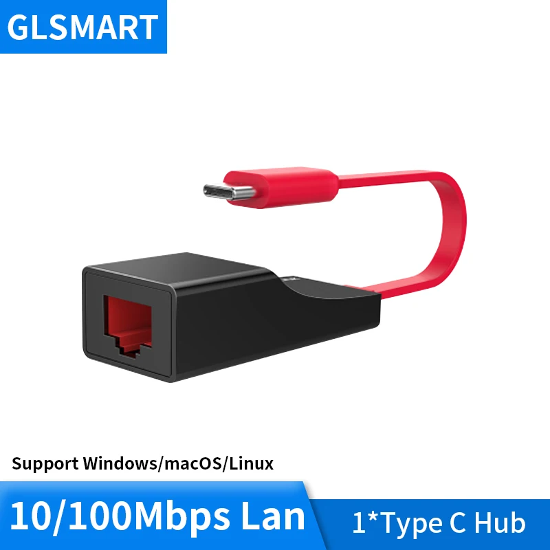 Внешний адаптер для сетевой карты TP-Link стандарта Type-C 10/100 м порт Ethernet LAN RJ45 |