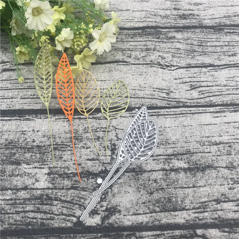 Листья металлические трафареты для скрапбукинга альбома | Дом и сад