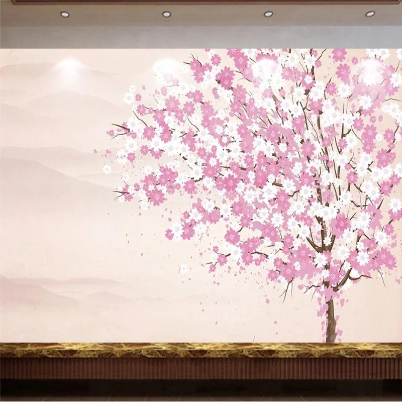 Большие Настенные обои XUE SU на заказ новинка китайская Современная ручная