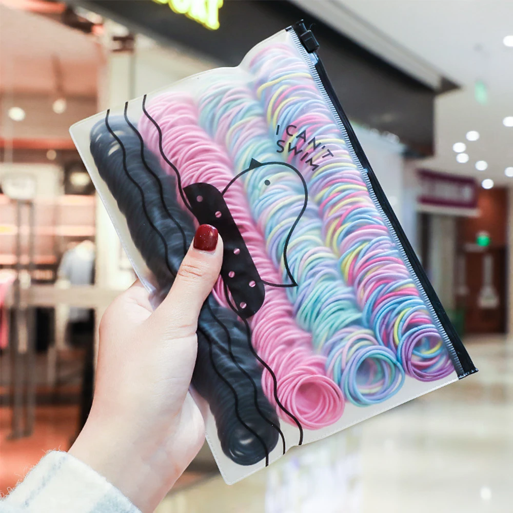 3cm Scrunchie Elastic Rubber Band Children Hair Gum Cute For Girl Ponytail Holder Accessories | Детская одежда и обувь