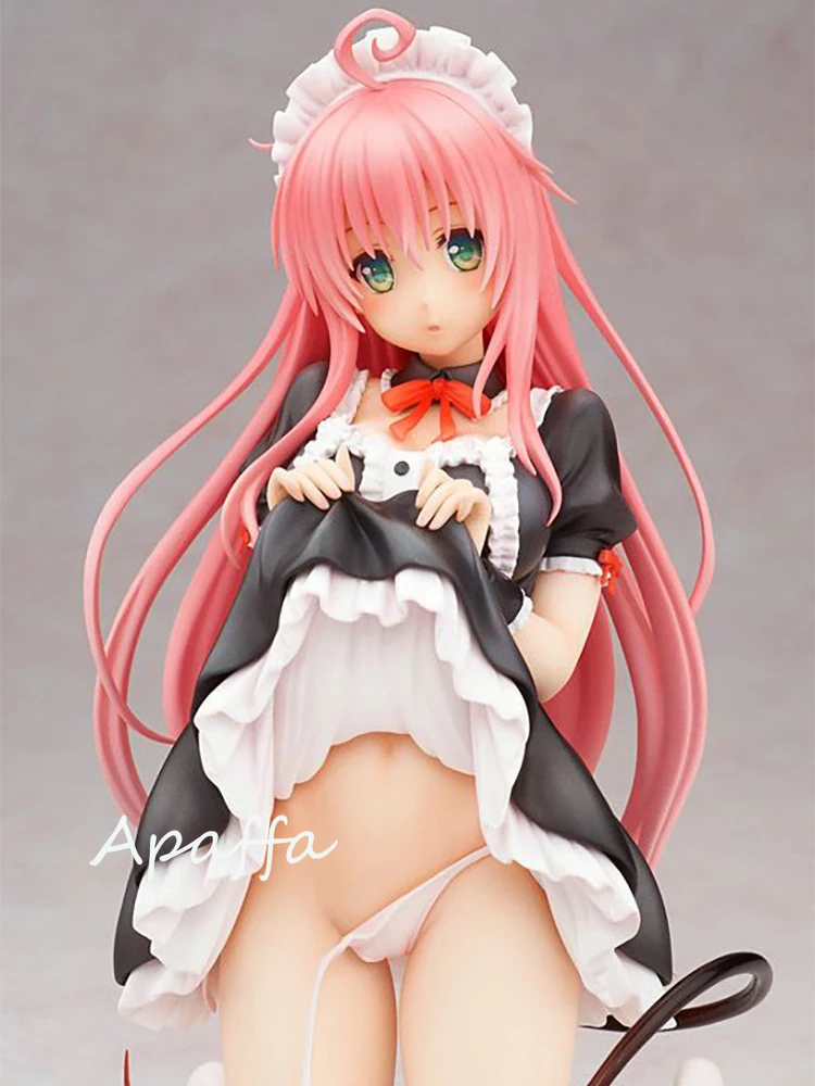 

18CM Anime Alter TO LOVE RU DARKNESS LALA Satalin Deviluke Maid Ver. PVC Action Figure Toys Anime Sexy Girl Figure Model Toy