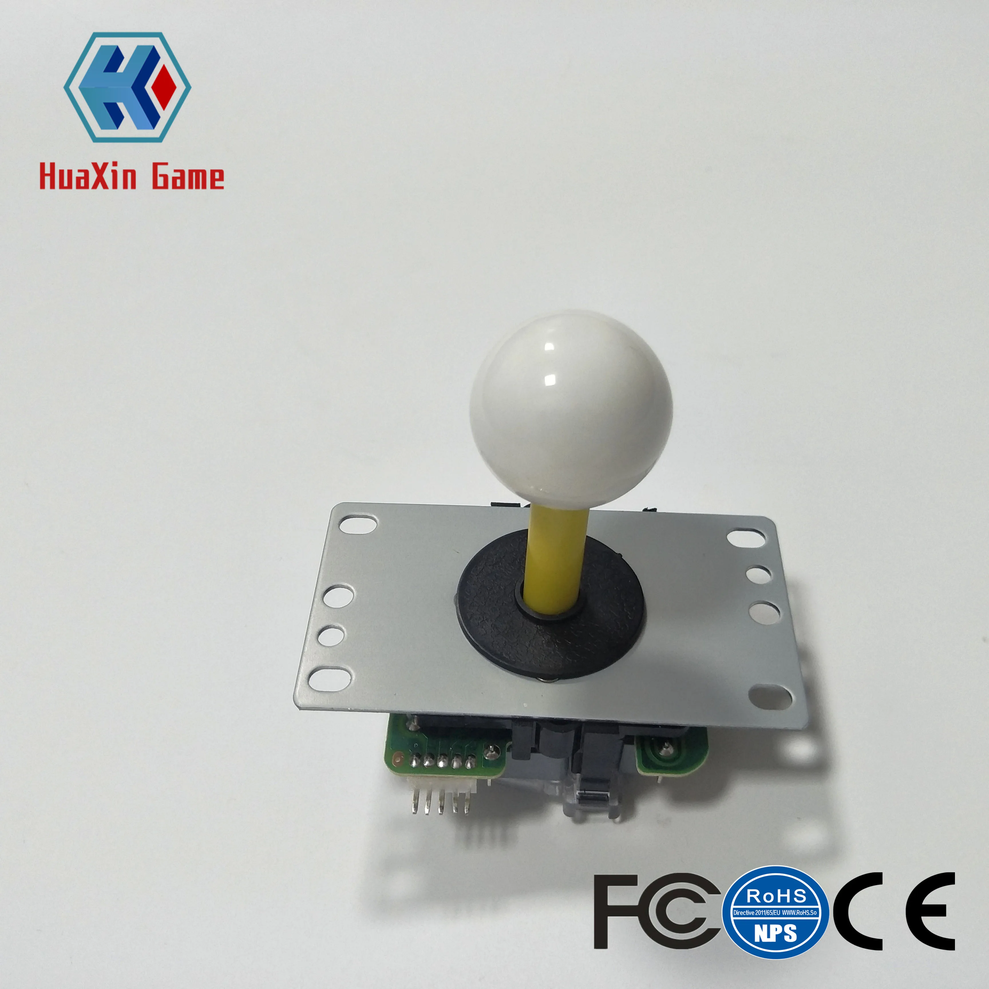 HuaXin Аркада классический джойстик 4 способ 5pin DIY игровой красный шар боевые палки
