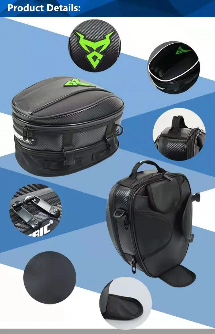 Moto rcycle водонепроницаемый гоночный Мото шлем Дорожные сумки чемодан сумки с рюкзак велосипедиста Хвост сумка мужские мото rbike сумки
