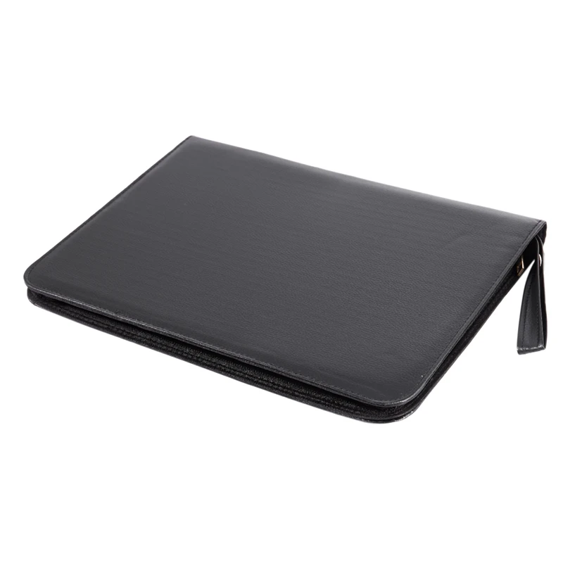 Черная перьевая ручка чехол из искусственной кожи держатель для 48 ручек 1 шт.| |