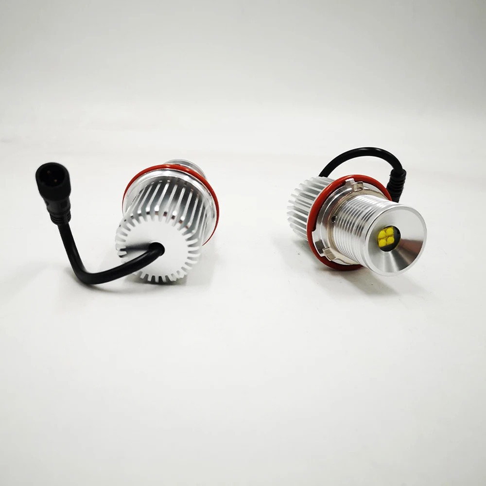 2 шт. Светодиодный Маркер 2*20 Вт 40 автомобильный Ангельские глазки для BMW E39 E53 E60 E61