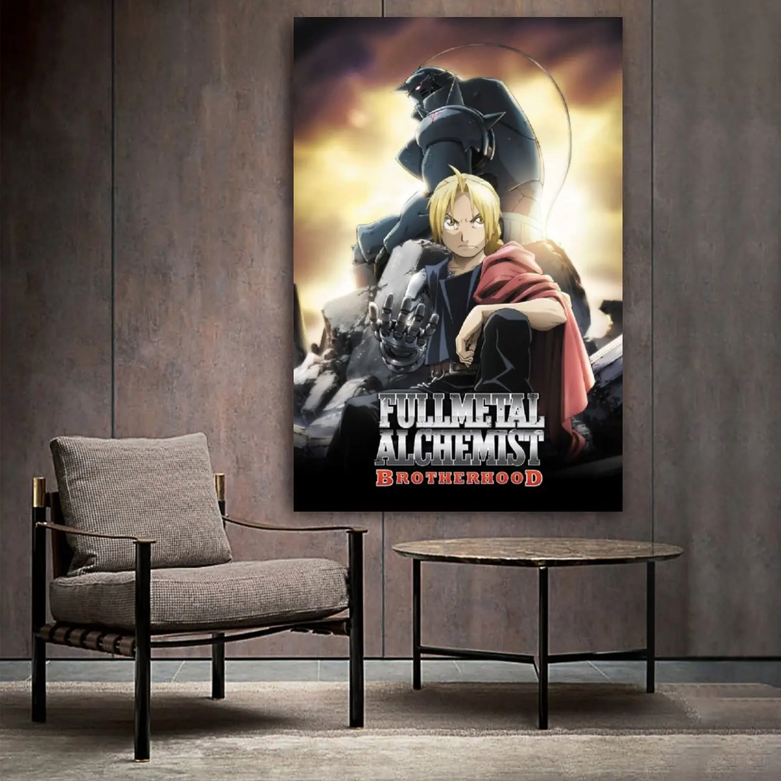 

Fullmetal Alchemist_ Brotherhood Movie & TV Canvas Art Poster and Wall Art Picture Print Modern Family bedroom Decor Posters