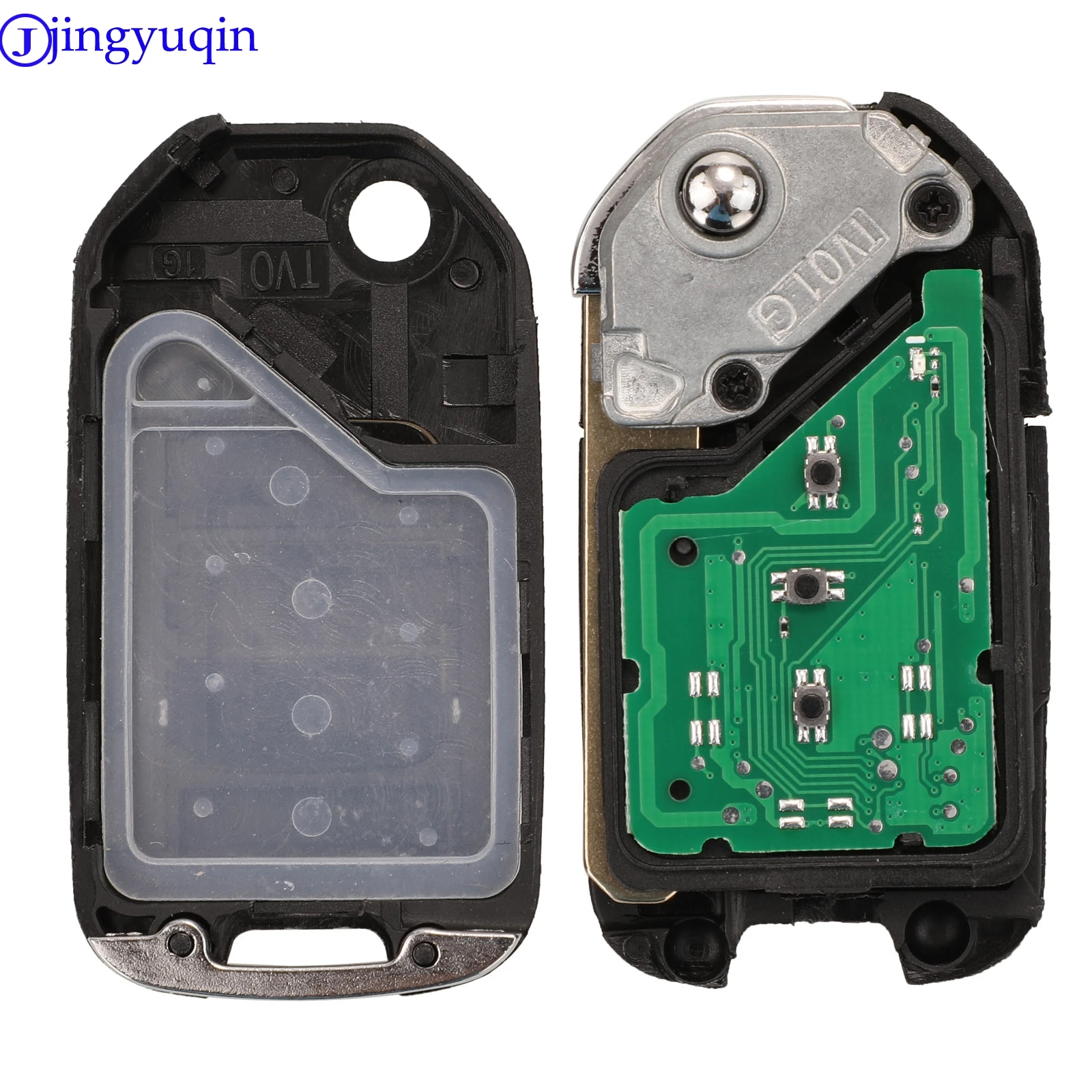 

jingyuqin Remote Car Key For Honda Civic Accord City CR-V Jazz XR-V Vezel HR-V FRV Spirior JADE 433MHz HLIK6-3T / TWB1G721