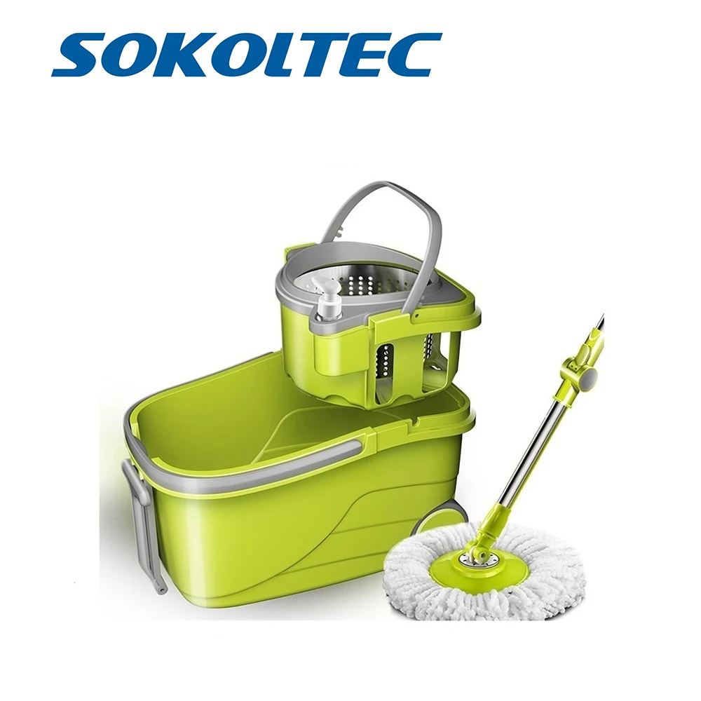 Швабра с подвесным разделением колесами БЫСТРОРАЗЪЕМНАЯ швабра чистящая