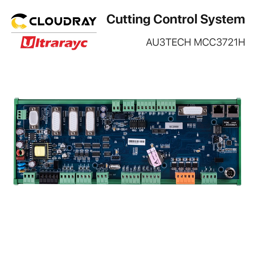 Система управления лазерной резкой Cloudray AU3TECH MCC3721H SC1000 и 2000 программное
