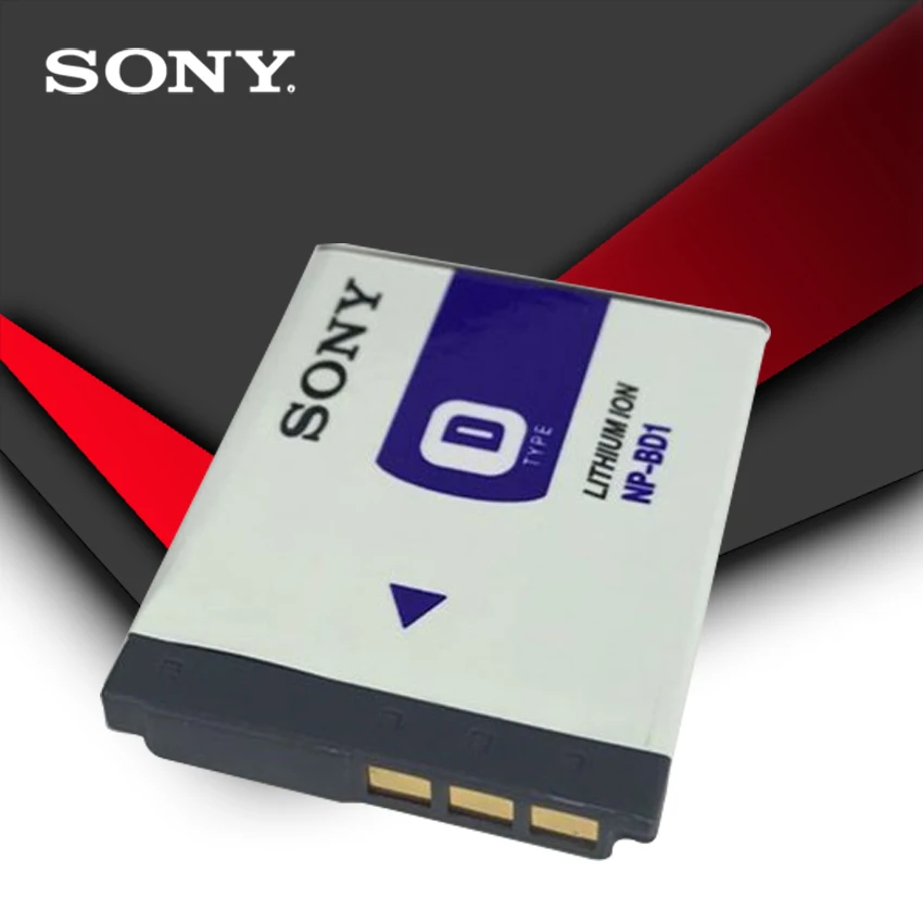 1 шт./партия Sony оригинальная фотокамера NP-BD1 NP BD1 FD1 NP-FD1 батарея DSC T300 TX1 T900 T700 T500 T200 T77
