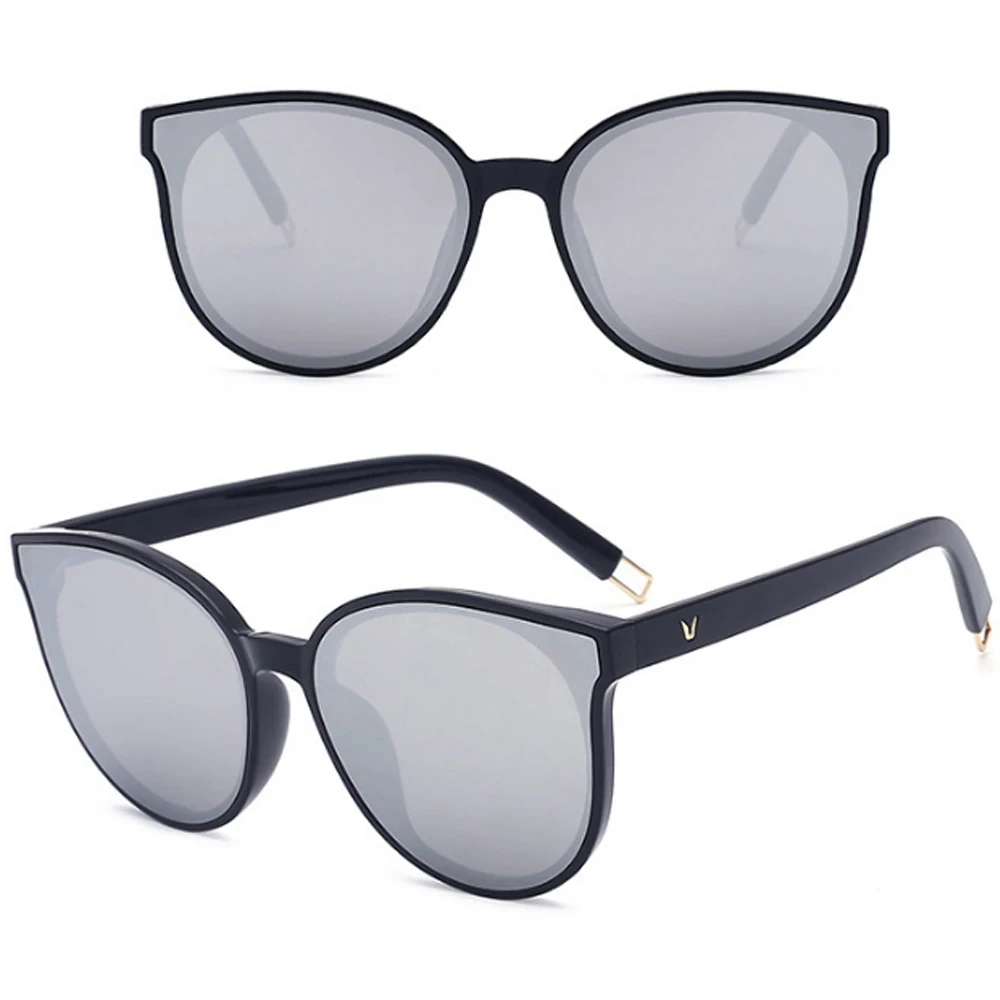 

Hot Fashion Womens Girls Oversized Cat Eye Sunglasses Glasses Eyewear Driver Glasses Women Metal Frame Sunglasses