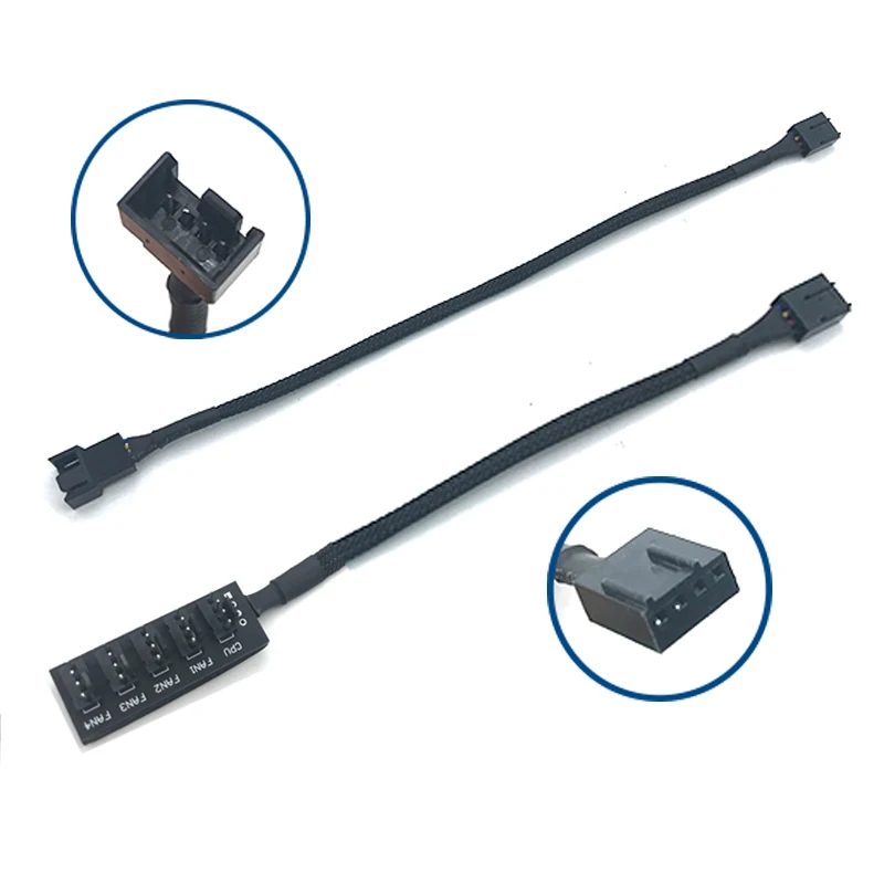 PWM Fan SYNC Externder кабель RGB HUB 12 В 4PIN длина 40 см/27 см|Кулеры и системы охлаждения