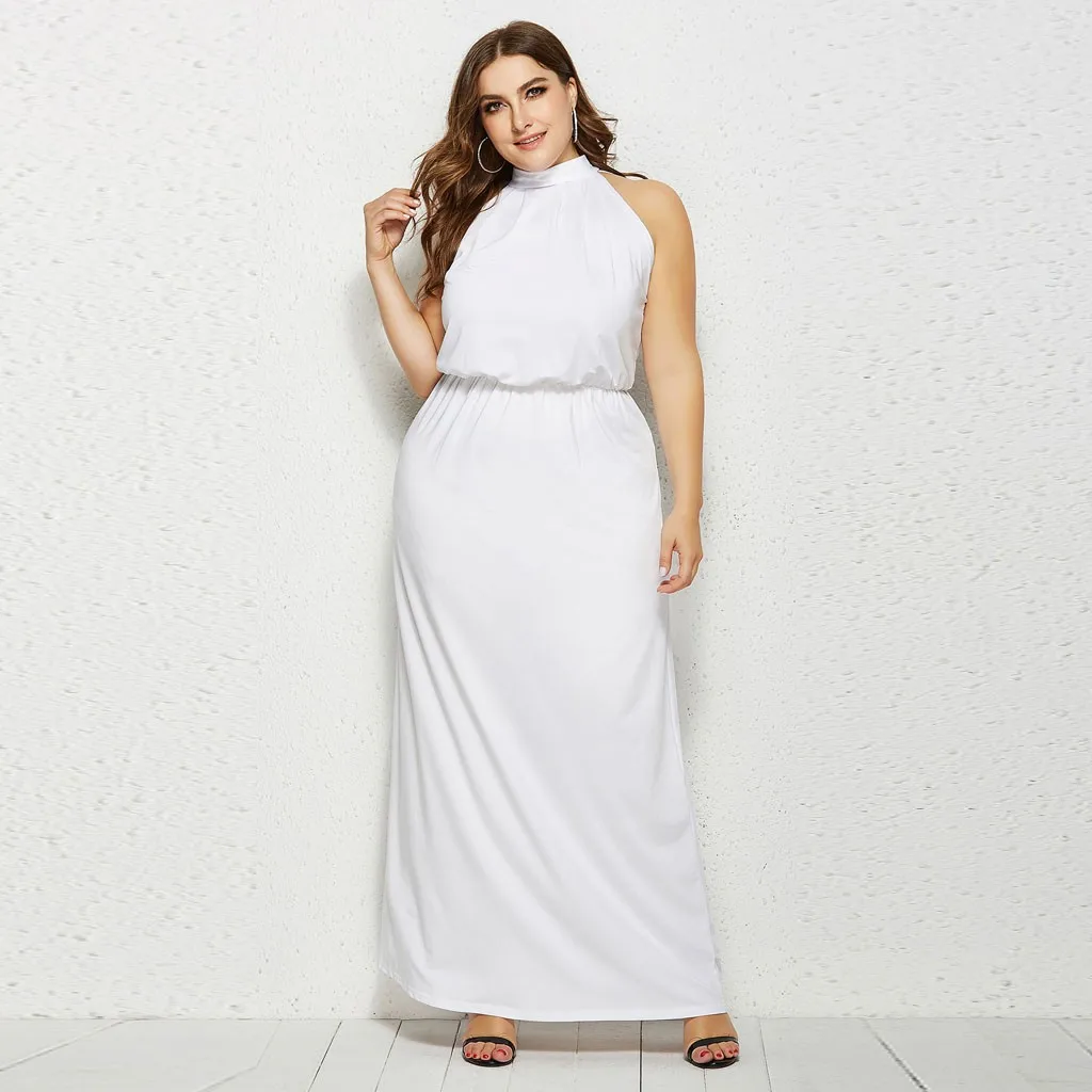 Vestidos 2020 повседневное летнее платье большого размера женское сексуальное