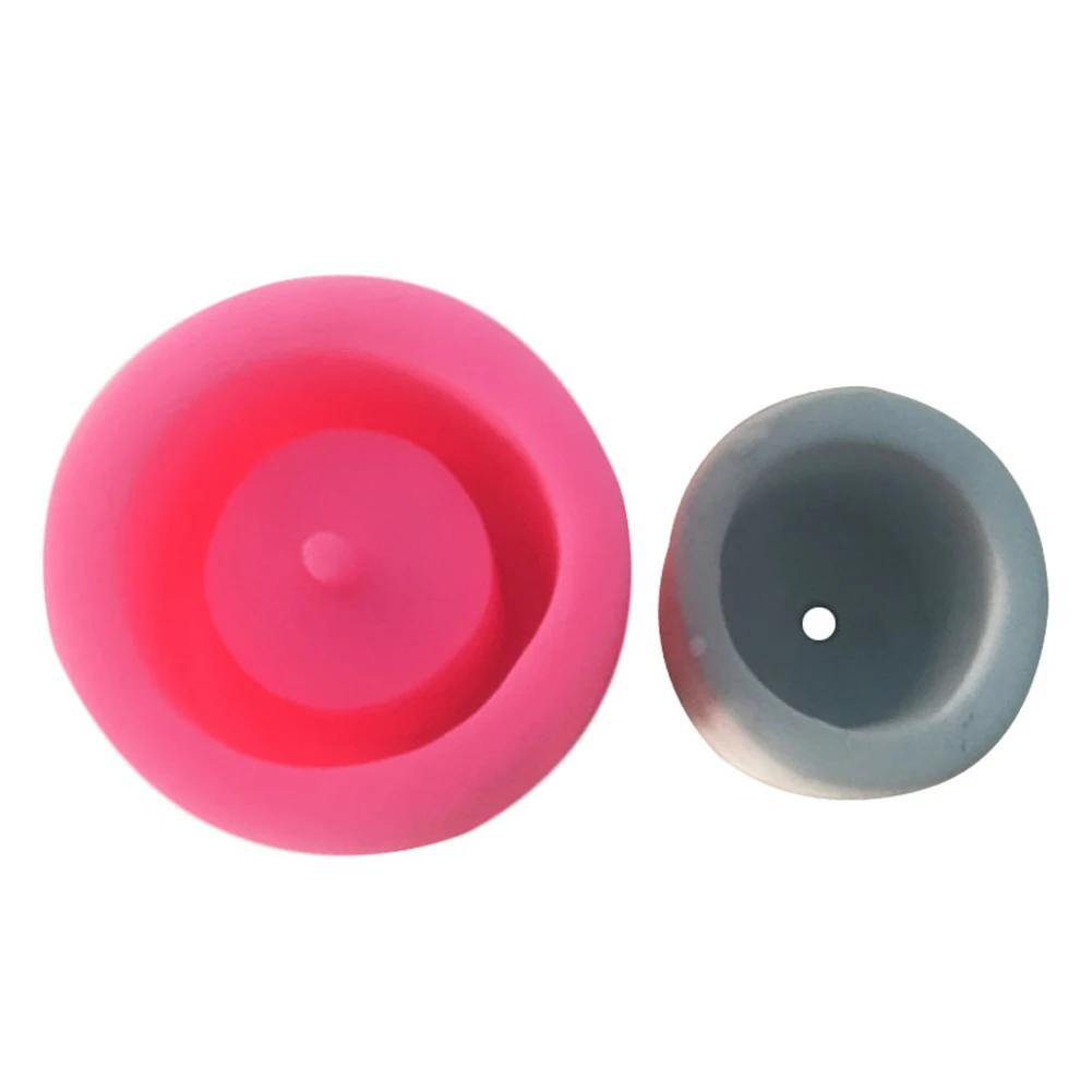 Plant Pot Silicone Mold Round Succulent Flower Cement Vase Handmade Clay Craft Heat Resistant Baking | Дом и сад