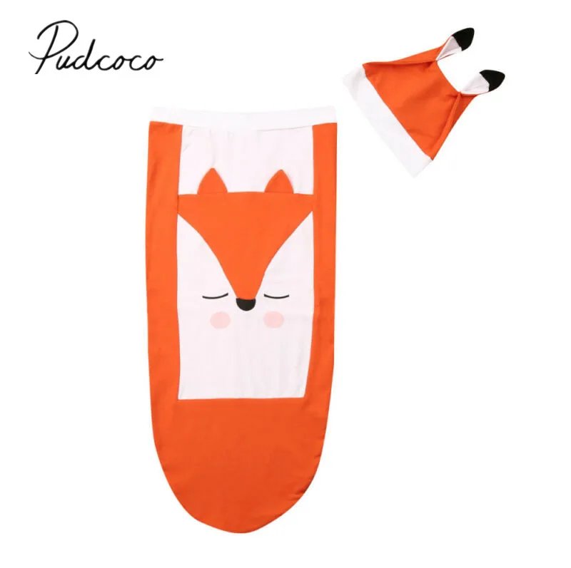 2 шт. пеленки для новорожденных с принтом животных|Спальники| |